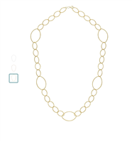 Collana Desmos Donna in Argento ARABESQUE LONG G 41
